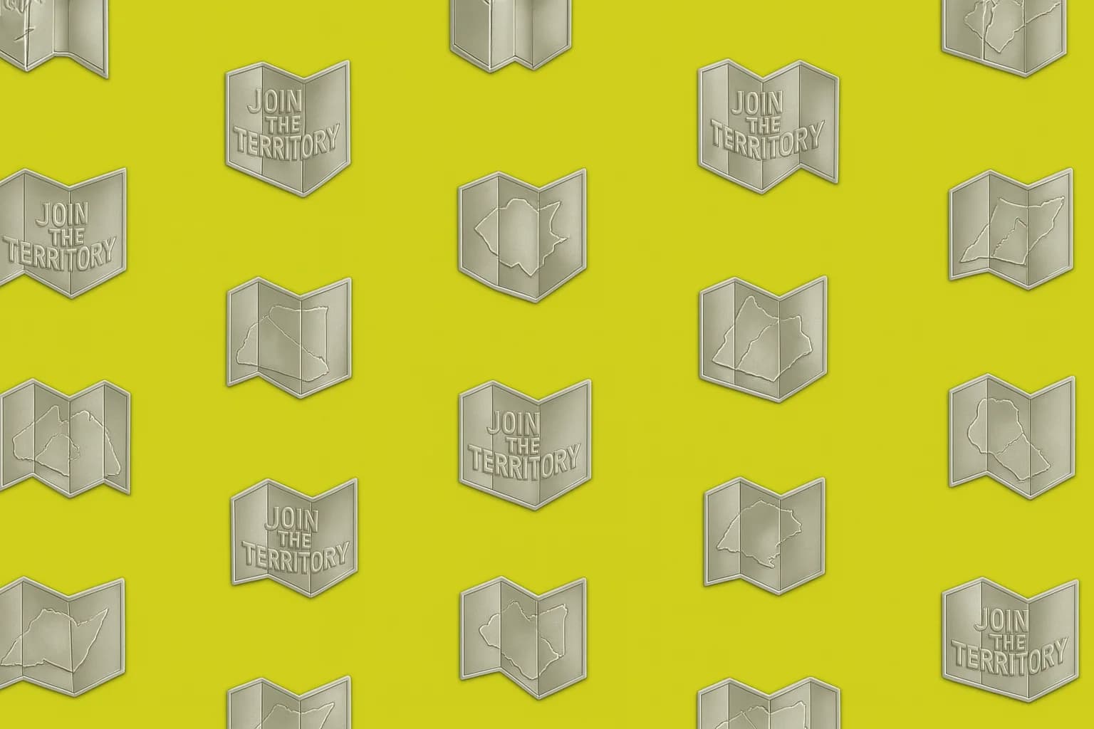 Join the Territory colour and pattern graphic